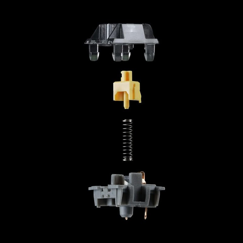 Drop Holy Panda X Mechanical Keyboard Switches - Plate Mount Quiet & Tactile Switches, Cherry MX Style, 65g, (35 PCS, 3-Pin) - Image 4